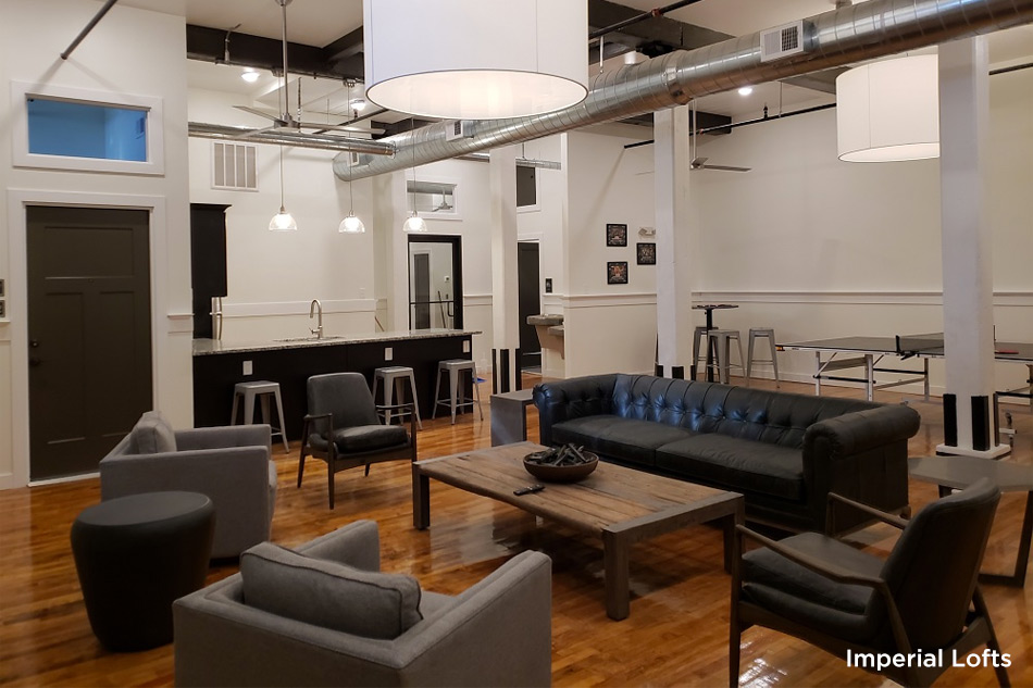 photo of common area in Imperial Lofts